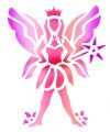 Airbrush fairy tattoo